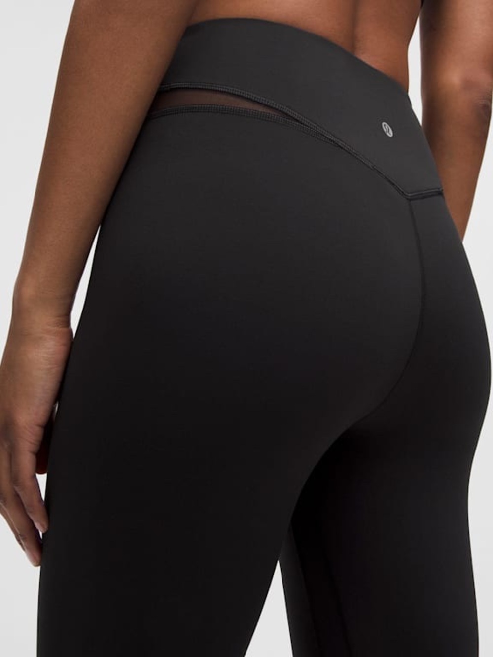 Lululemon Mesh-Panelled Nulu High-Rise Yoga Crops 23"